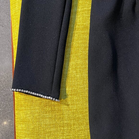 XS House of CB ROSA Black Crystal Embellished Maxi Dress - Picture 8 of 13